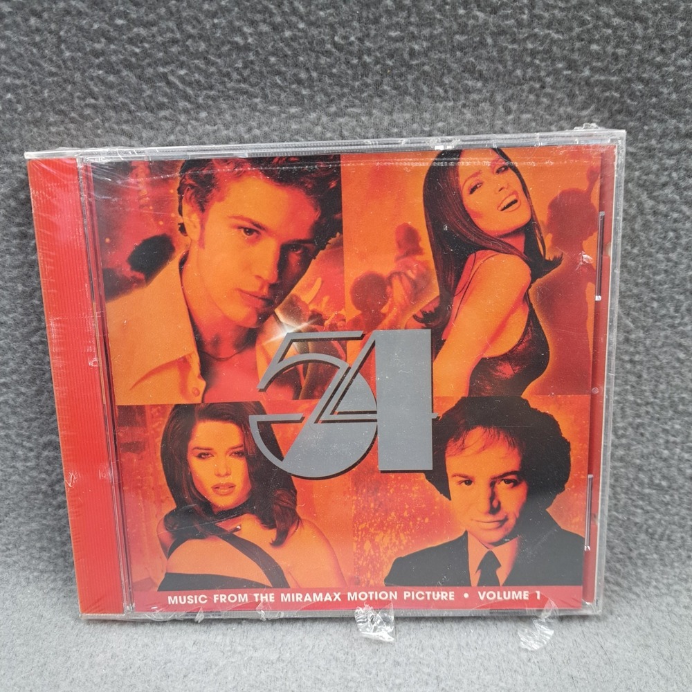54 Soundtrack Music From The Motion Picture Vol 1 New Sealed CD 1998 Miramax VTG